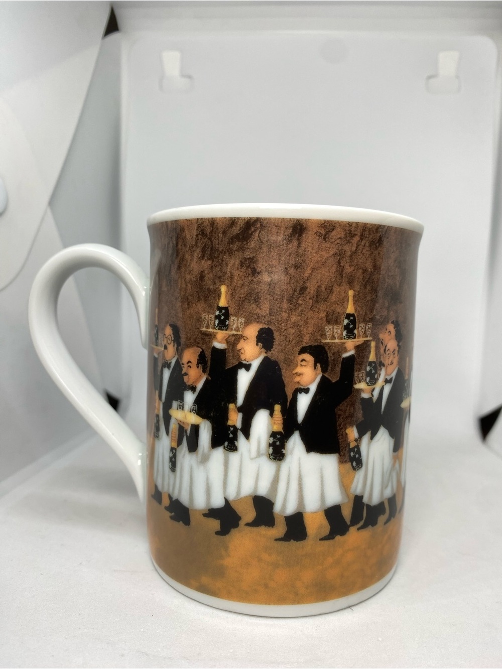 Guy Buffet The Charge of the Battle Brigade Cup Mug Eschenbach Porcelain Germany